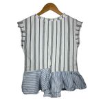 3.1 Phillip Lim  Striped Peplum Top Size XS Photo 1