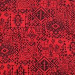 Pendleton  red and black printed tee 3/4 sleeves‎ Photo 2