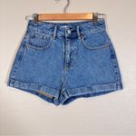 PacSun  Blue High Rise Mom Jean Shorts Womens 24 Denim Casual Beachy Summer Vaca Photo 10