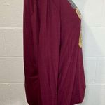 Perfect Peach Burgundy Wine Christmas Reindeer Gold Sequins Long Sleeve Shirt Photo 4