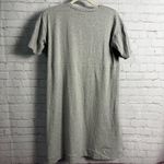 Eileen Fisher minimalist heather grey mini dress size XS cotton blend capsule Photo 2