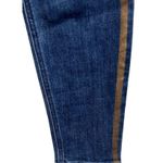 Level 99 Dark Wash Skinny Jeans W/Gold Strip Detail Women’s Size 27 Photo 5