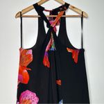 Maeve Anthropologie Cayman Silk Maxi Dress Size M 100% Silk Floral Photo 3