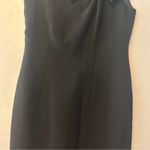 Jones Wear Dress black sleeveless dress with twist bow detail on front size 4 Photo 5