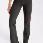 Betabrand  Charcoal Straight Leg Stretchy Knit Mid Rise Dress Pants Size XSP Photo 0