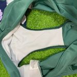 Womens Floral Two Piece Bathing Swimsuit Floral Flowy High Rise Bottoms Vacation Green Size XL Photo 2