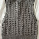 SheIn Gray Sweater Vest Photo 1