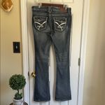 Amethyst Jeans Amethyst Denim Dark Blue Boot Cut Western, Boho Jeans Photo 2