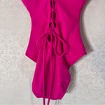 TA3 Plungey Sculpting Slimming One Piece Swim Suit Corset Hot Pink Small Short Photo 6