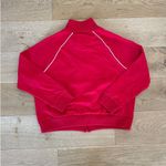 Lucky Brand - Raglan Track Jacket in Red & White Photo 2