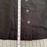 CAbi  Women’s Black Ponte Utility Skirt Sz 2 Photo 6