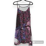 Kori  AMERICA size medium pullover dress multicolor floral paisley crochet halter Photo 9