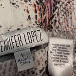 Jennifer Lopez  animal floral print jogger pants large P 7073 Photo 4