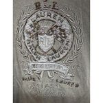 Ralph Lauren LRL Lauren  Active Beaded Crest Embroidered Long Sleeve Black Medium Photo 4