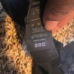 CUUP The Plunge Bra Sheer Unlined Underwire Support Black 30C Size undefined Photo 3