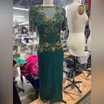 Laurence Kazar Vintage Beaded Gown M Photo 1