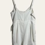 Parker Cartagena Pearl White Tie Waist Romper Size 6 Photo 12