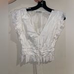 Karina Grimaldi  Raffa Jaquard Top in White Photo 1