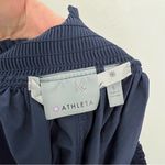 Athleta  Sneaky Flowy Shorts in Navy Blue Fluttery Size Small Photo 4