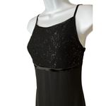 I.N. San Francisco Womens Size S Black Vintage Maxi Gown Photo 4