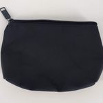 Qatar Air Small Black and Crem Cosmetic Toiletries Bag Accessories Travel Pouch Photo 1