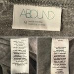 Abound  Boxy High Low Hem Oversized Pocket V-Neck Tshirt Heather Gray M Photo 5