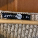 Boohoo  tall Size S/M Women's Teen Girl Beige Sweater Photo 1