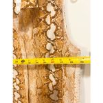 Lysse  Animal Print Sleeveless Long button down shirt Sz M Photo 6