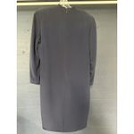 Vintage William Pearson Dress Womens 12 Long Sleeve Asymmetrical USA 90s Blue Photo 5