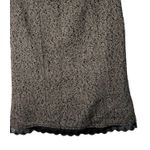 White House | Black Market Skirt Womens Size 8 Black White Pencil Lace Hem Lined Photo 3