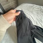 Lululemon black tapered paperbag drawstring cropped lounge pants 6 Photo 12