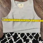 Tabitha Anthropologie Aleida Sleeveless Sheath Black/White Dress Size 6 Formal White Photo 10