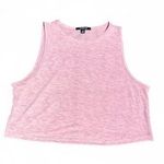 Zobha  Womens Essential Pink Crop Tank Small Photo 0