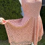Monteau Blush Lace Dress Photo 1