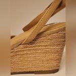 Joie  Lila Wedge Leather Sandals Women’s Tan Size 8.5 Photo 9