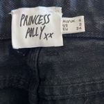 Princess Polly  Fall in Line Knee Rips Black Jeans Photo 9