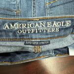 American Eagle Super Super Stretch Jeggings Distressed Jeans Size 00 Short Photo 4