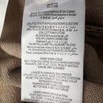 BCBGMAXAZRIA  Gold Metallic Tiered Ruffle Sweater Dress Large Holiday Cocktail Photo 10