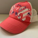 Billabong foam mesh SnapBack pink trucker hat Photo 0