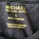 Michael Kors  studded logo t shirt black gold small Photo 1