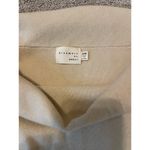 Dreamers by Debut Cream Wide Cowl Neck Ribbed Sweater S/M Photo 1