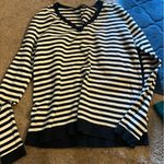Mango  striped sweater top M Photo 1