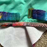 OP Multicolored Draped Bandeau Tribal Bikini Top. Size Medium (7-9) Photo 2