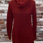 A New Day  Red Turtle Neck Long Sleeve Knit Sweater Size S Photo 0