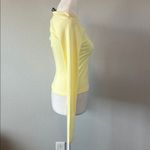 White Fox Boutique  Girl Talk Pyjama Set Top Lemon Size Small NWT Photo 1