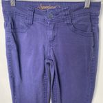 Y2K Spoon Jeans Blue Low Rise Flare Pants Jeans Sz 3 Photo 2