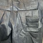 BCBGeneration  midnight blue pleather look strapless dress with pockets size 4 Photo 2