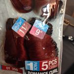 Romance curl ombre burgundy all colors Photo 2