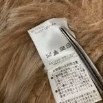 Genuine Shearling Sheepskin Patchwork Penny Lane Coat Sz 38 Brown Size M Photo 10