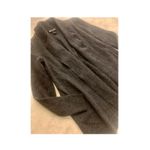 Valerie Bertinelli Grey  100% Merino Wool Sweater Cardigan Size Large Photo 7